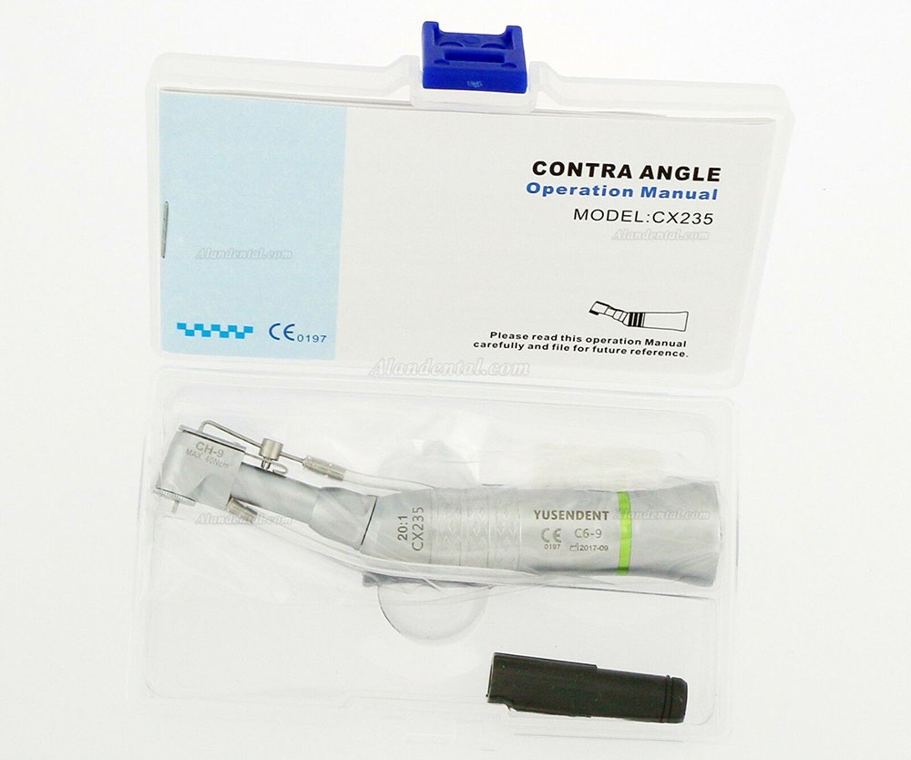 YUSENDENT CX235 C6-9 Dental 20:1 Implant Surgery Contra Angle Handpiece